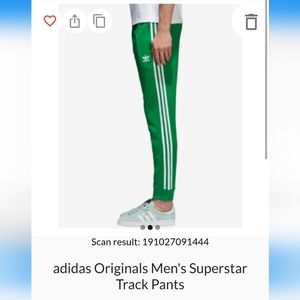 ADIDAS Original Men's Superstar Track Pants sz M *BNWT*